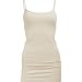 FULL TILT Womens Seamless Cami - Stone