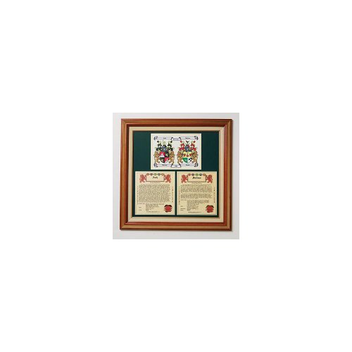 Personalized Family Name Origin Wedding Print - Wedding Gifts