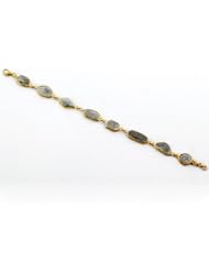 Ethnic Style 18kt Solid Yellow Gold Chain Bracelet Jewelry