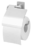 Tiger Badserie Melbourne Toilettenpapierhalter mit Deckel, Edelstahl