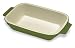 Cuisinart Chef's Classic Ceramic Bakeware 7-by-10-Inch Rectangular Deep Baker, Olive Green