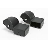 (Gymstock) Concept 2 rowing machine Foot Caster, Left and Right Caps/Wheels (fits model A, B, update D, & E indoor rowers)