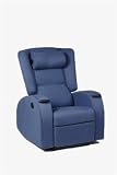 Indoor Furnitures item: NexIdea NexChair LUXE5-PEWTER Wall Hugger Lift Chair