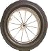 Gleason Industrial Pro #51209 10x1-3/4 Spoke Wheel
