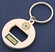 Green Bay Packers EZ Bottle Opener Keychain