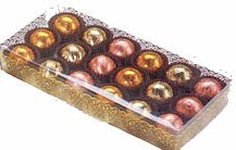 Milk Chocolate Creamy Maple Truffles - 18 Count by Brittle Candy