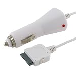 Apple Car Charger for iPod iPhone 3G 3GS (White)