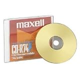 MAXELL 648721 Printable White CD-R Media - 1 Pack