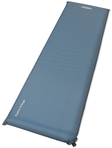 Andes Explora Blue 10cm Single Self Inflating Camping Mat Mattress Camp Bed
