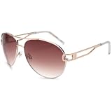 Steve Madden Womens S5137 Aviator Sunglasses