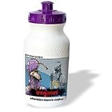 Londons Times Health and Vanity Trends Cartoons - Armourmani Designer Elegance 4 a Knight Out - Water Bottles
