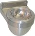 Stainless Steel Rounded Wall Urn with Wide Bracket