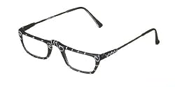 "Caracol Silver" Reading Glasses - Hand-Painted (+1.00 - +3.00)