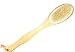 Zen Holistic DRY SKIN BRUSH for Wellness & Beauty. HOW TO Guide at URL on Brush Label. Supports Lymphatic & Circulatory System, Exfoliates Beautifully. Natural Bristles. 100% Moneyback Guarantee