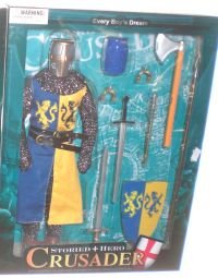 Childrens Toyshop  Toys : mid evil knight of the round table figure