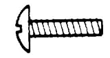 Hillman Fastener Corp 111721 Slotted Truss Head Machine Screw