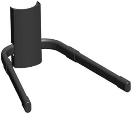 Bentley Mounts Universal Wall Bracket for VCR, DVD player, DSS Tuner or Cable Box - Black Finish, Weight Capacity 55 lbs (25kg)