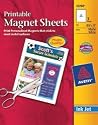 Avery Ink Jet Magnet Sheets Matte White 8 1/2"x11" 3/Pkg 53208; 2 Items/Order