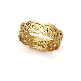 14k Celtic Toe Ring by 
