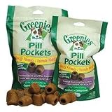 Greenies Dog Pill Pockets Allergy Formula Tablets
