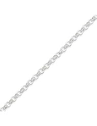 Sterling Silver 3.0mm Belcher Light Chain - 24 Inch