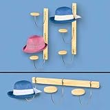 BEDROOM TRIPLE HAT RACK