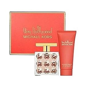 MICHAEL KORS VERY HOLLYWOOD 1.7 OZ EDP SPRAY+3.4 OZ BODY LOTION