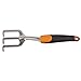 Fiskars Ergo Cultivator for Digging, Aerating Soil, and Weeding, Heavy Duty Garden Tool with Hanging Hole