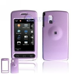 Purple Case Cover Snap On Protective for LG Vu CU920 CU915