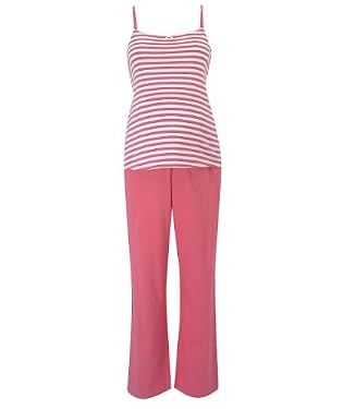 M2b Coral Stripe Top Pyjamas