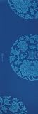 Gaiam Wisdom Rubber Yoga Mat (Blue Medallion)