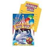 Big Top Circus Pop up Invitations Pack of 8
