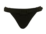 Body I.D. Black Front Belted Swim Bottom