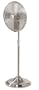 Hunter 90121 17-Inch Oscillating Stand Fan, Brushed Nickel