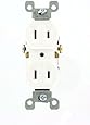 Leviton 223-W 15 Amp, 125 Volt, Duplex Receptacle, Residential Grade, Non-Grounded, White