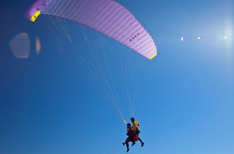 Gleitschirm Tandem für Kinder