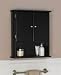 Bathroom Wall Cabinet in Espresso Finish By Ameriwood Furniture