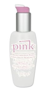 Pink Silicone Lubricant For Women, 3.3 Ounces