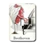 Londons Times Funny Music Cartoons - Beethoven - Light Switch Covers - single toggle switch