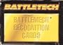 Battlemech Recognition Cards (Battletech)
