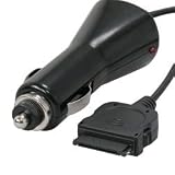 Black Apple iPod Rapid Car Charger for iPod 3G, iPod 4G, iPod Photo, iPod Mini, 1G Nano, 2G Nano, iPod Video, iPhone, iPod Classic, iPod Touch, & 3G Nano