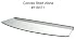 Floating Glass Shelf - Convex Only (Clear) (.31" H x 24" W x 8" D)