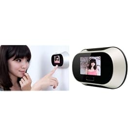 New Digital Home House Office Door Hole Security Peephole Viewer CCTV SPY Camera Recorder + 2.5" LCD Monitor + Door Bell