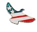 USA Eagle Cutout - Other Lapel Pins