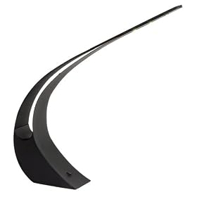 Curved Black LED Desk Lamp by Universal Lighting and Decor