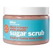 bliss blood orange + white pepper sugar scrub fresh n' foamy body polish, 11.6 oz.