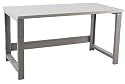 24 X 48 Height Adjustable Industrial Workbench Class 100 CleanRoom Top 1,600 Lbs Capacity