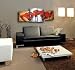 Modern Oil Painting on Canvas Stretched - Red Calla