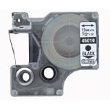DYMO Schriftband B.12mm/L.7m sw auf transp. Preisvergleich