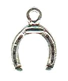 .925 Sterling Silver Horse Shoe Charm - Giddyup!
